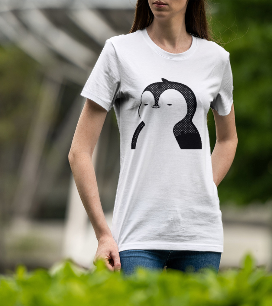 Luca Netz Penguin Chic Noir T-Shirt