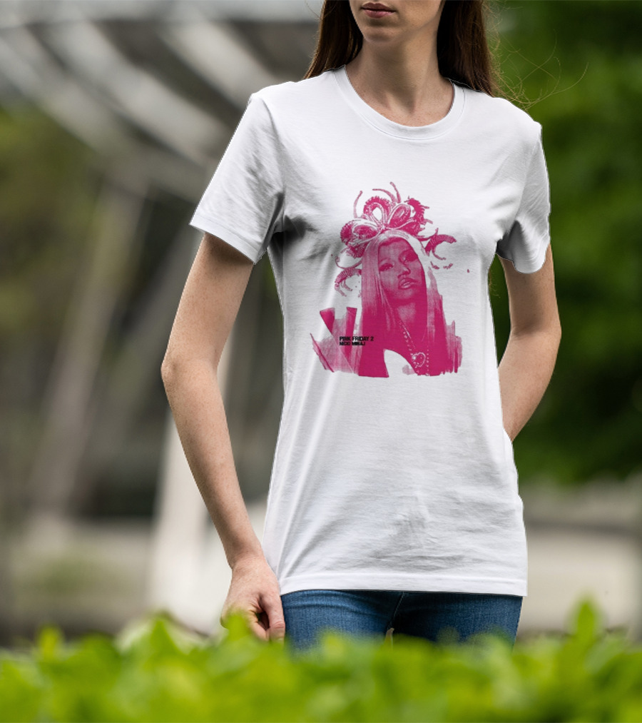 Nicki Minaj Pink Friday 2 Artistic Pink T-Shirt