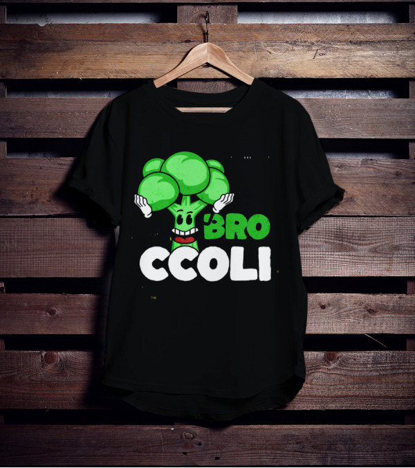 Hi Broccoli Green Goodness For A Healthy Life T-Shirt