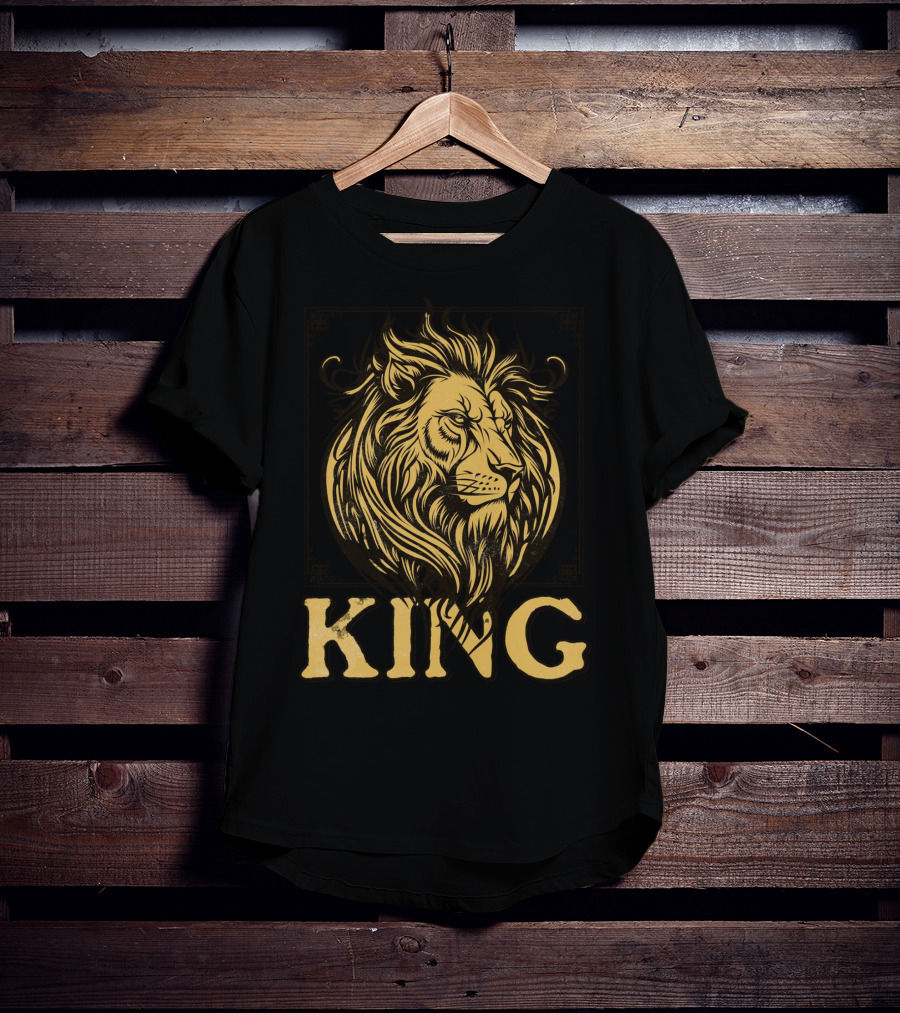 Lion Head King T-Shirt