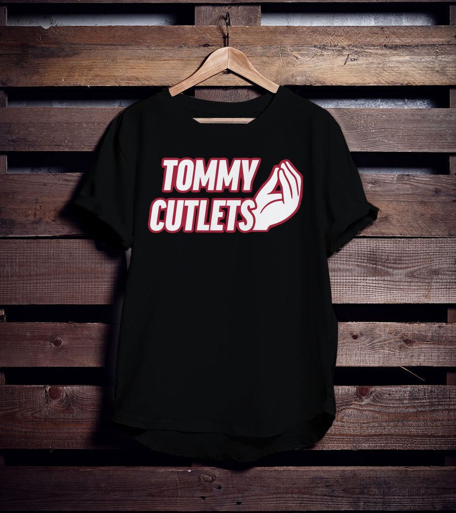 Tommy DeVito Tommy Cutlets Italian Gesture T-Shirt