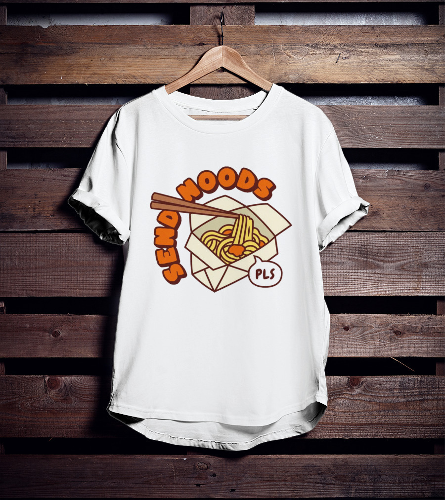Send Noods Comic Noodles PLS T-Shirt