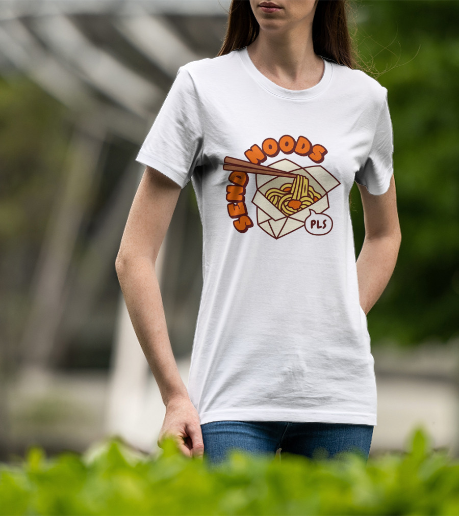 Send Noods Comic Noodles PLS T-Shirt