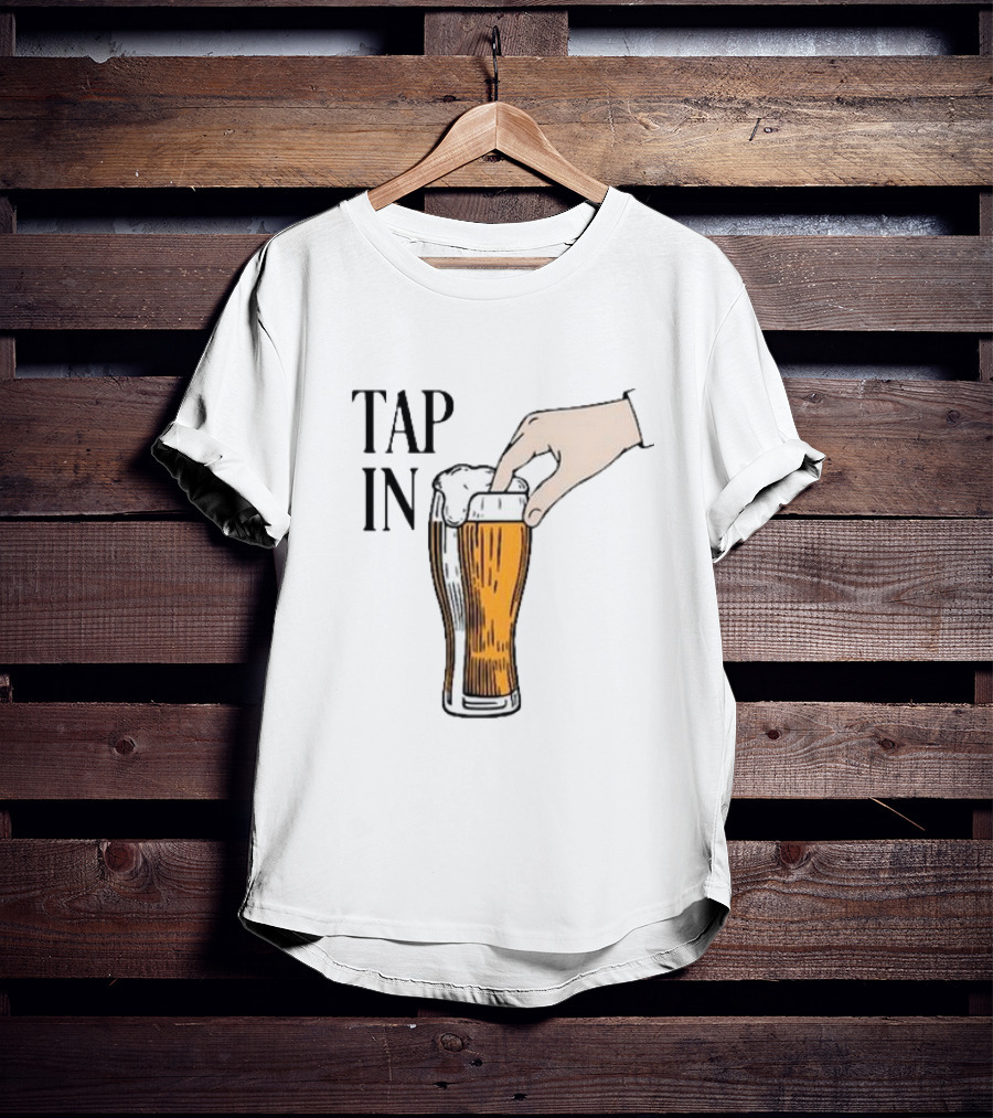 Tap In Beer Hand T-Shirt