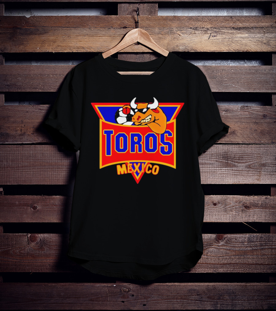 Toros Mexico Soccer Bull Emblem T-Shirt