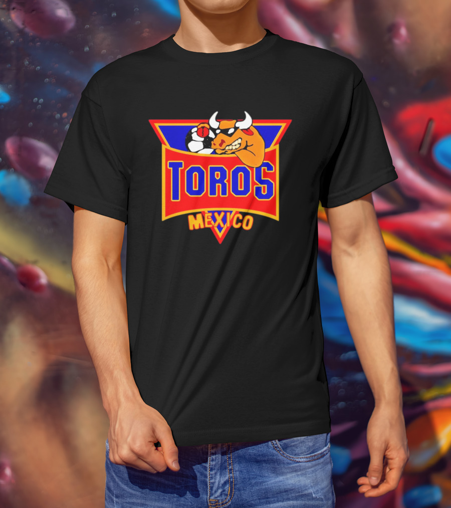 Toros Mexico Soccer Bull Emblem T-Shirt