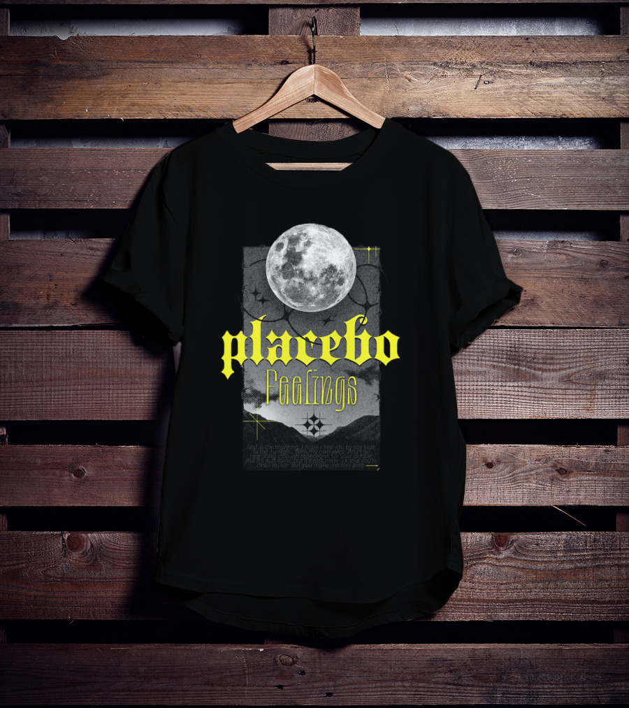 Placebo Feelings Full Moon Gothic T-Shirt