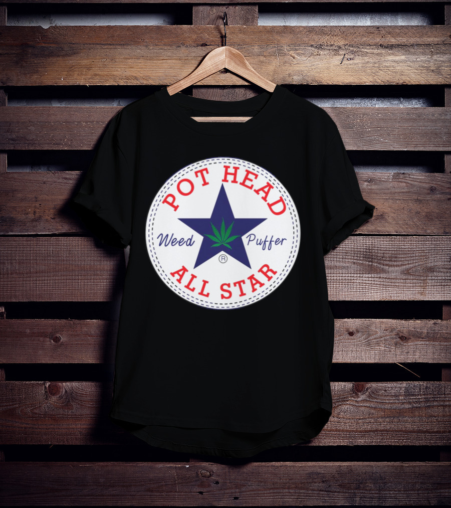Pot Head Weed Puffer All Star T-Shirt
