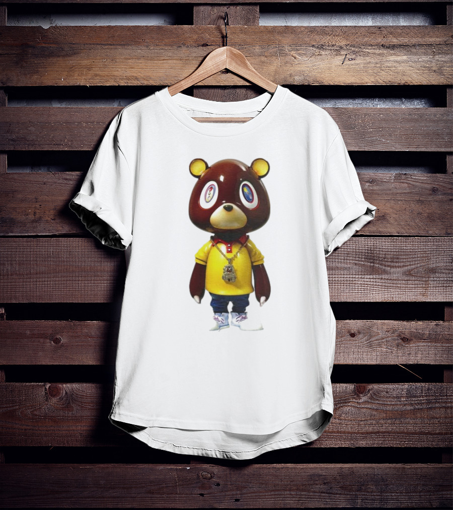 Takashi Murakami Kanye West Bear Figurine T-Shirt