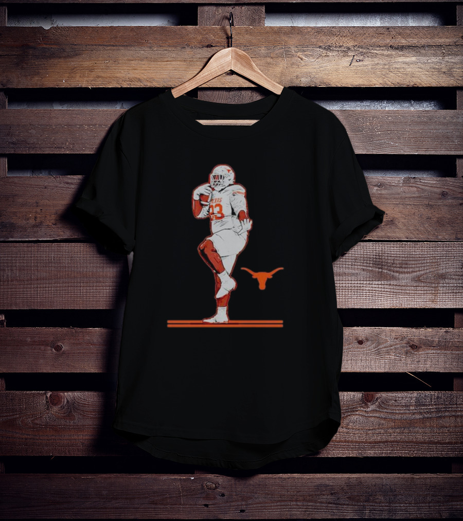 Texas Longhorns Football T’Vondre Sweat 93 Pose T-Shirt