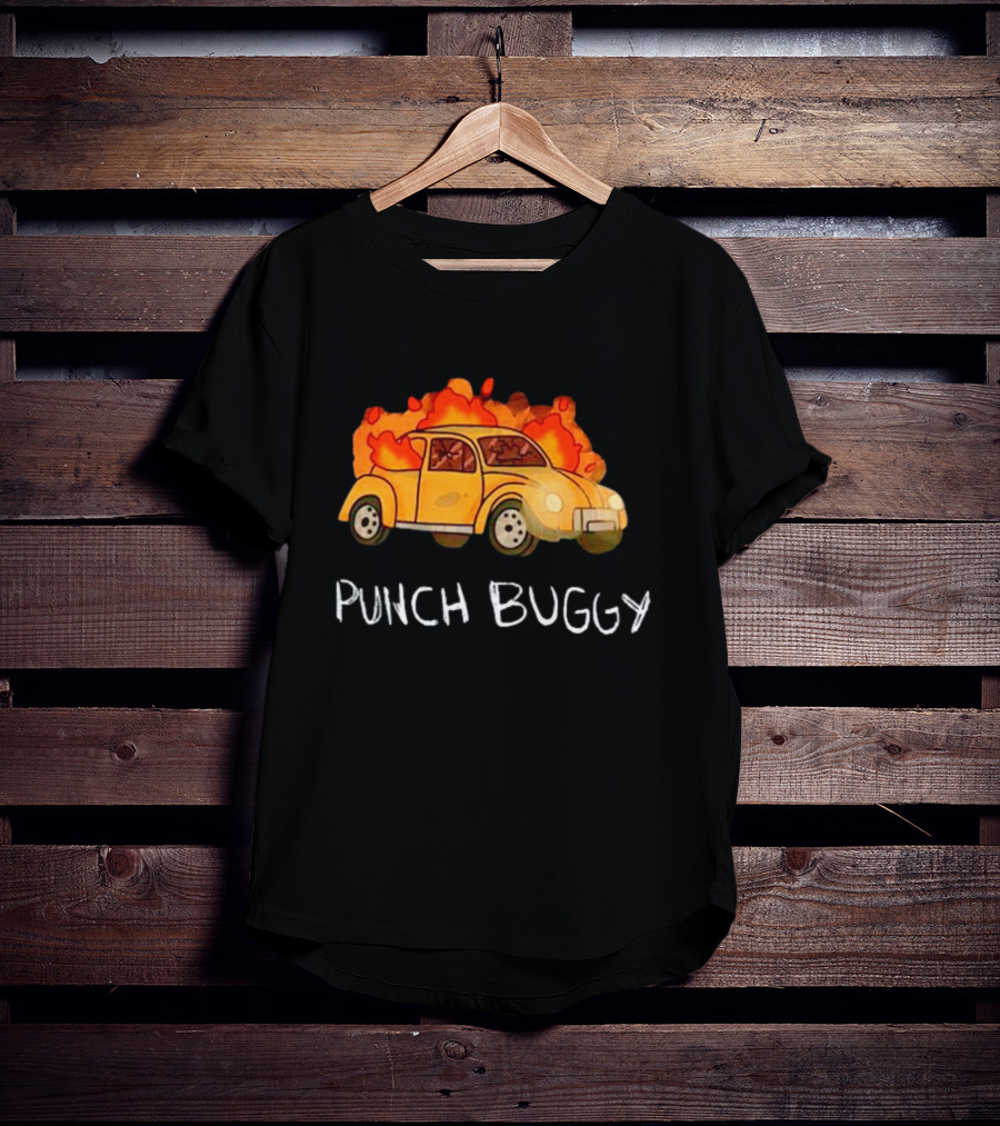 Graaavel’s Punch Buggy On Fire T-Shirt