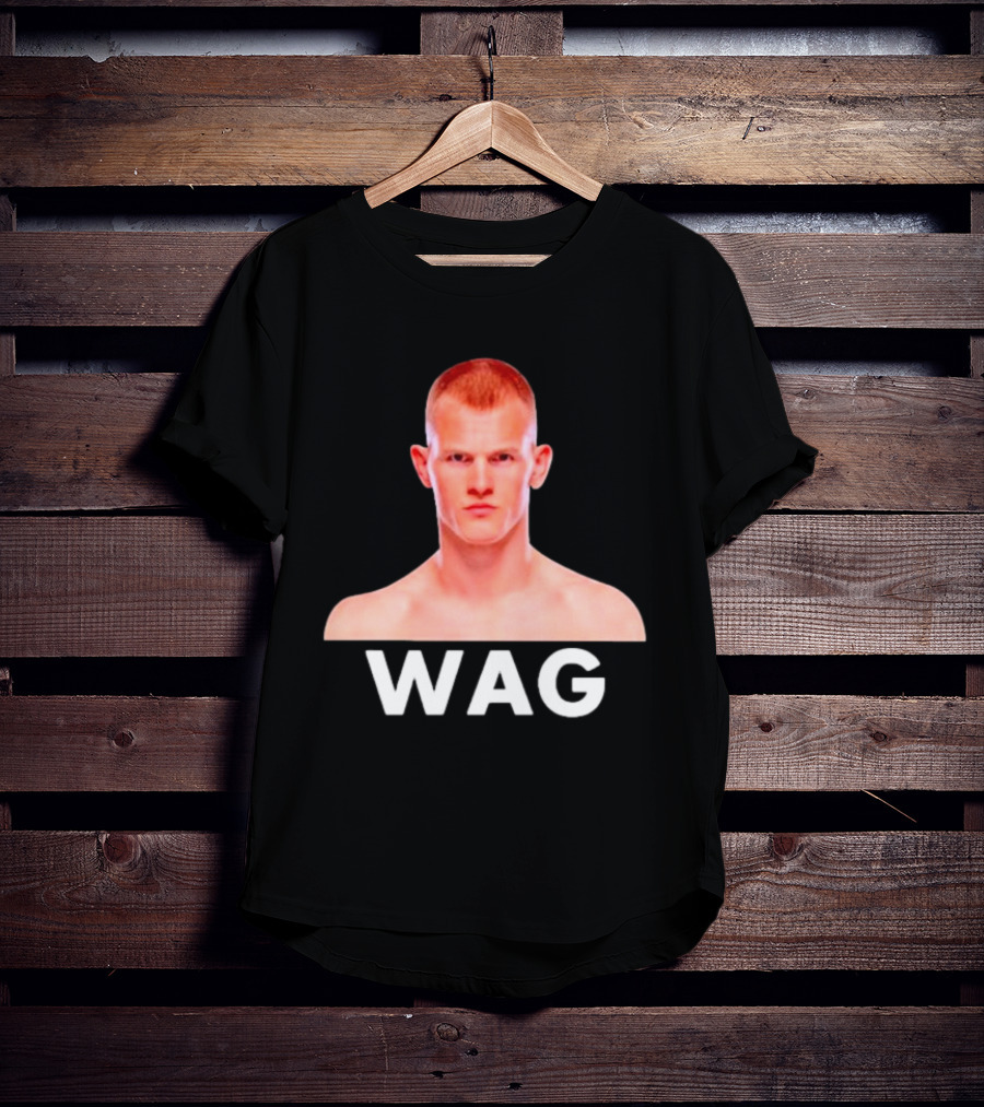 WAG Ian Machado Garry Fighter Image T-Shirt