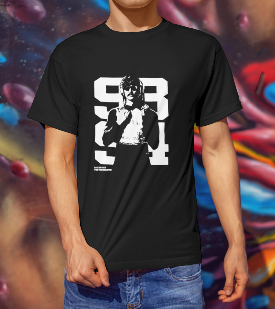 93 94 Back To Back Two Time Champion T-Shirt