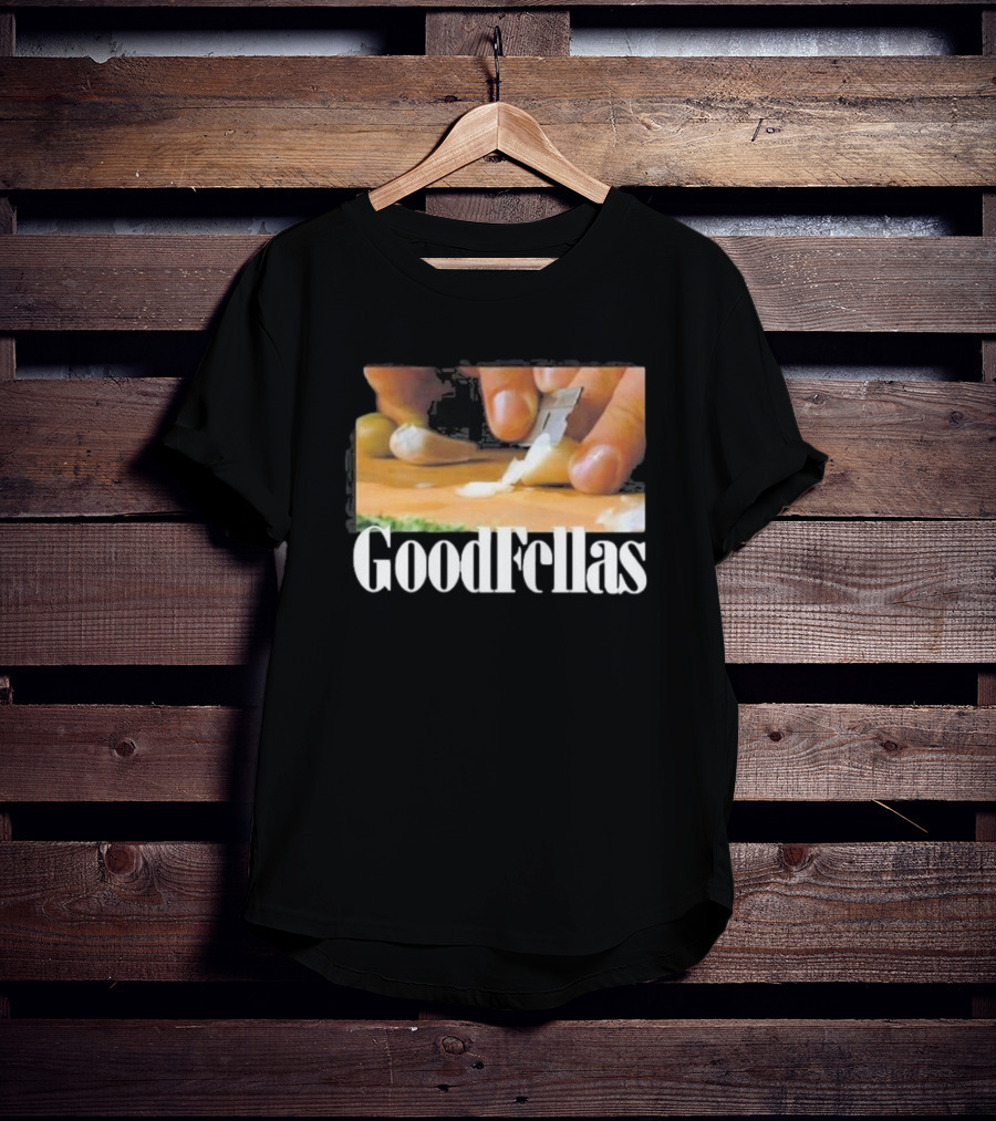 Goodfellas Garlic Slicing Scene T-Shirt