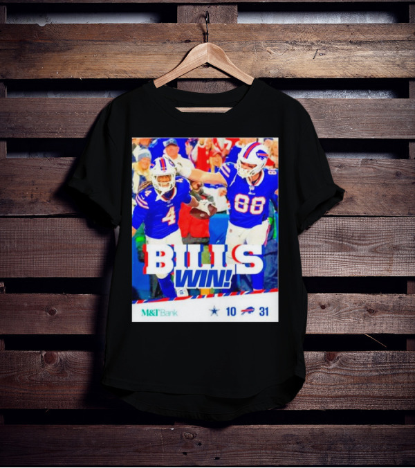 Buffalo Bills Win Dallas Cowboys 31-10 T-Shirt