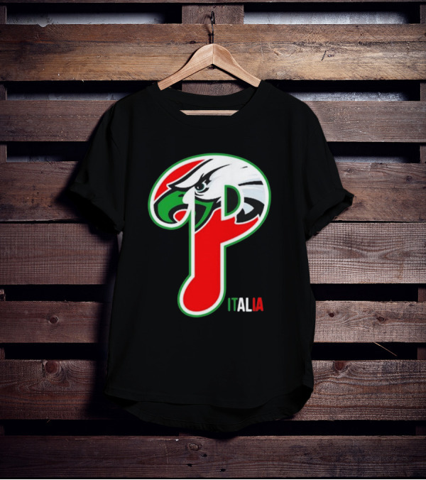 Matt Patricia Philadelphia Eagles Phillies P Italia T-Shirt