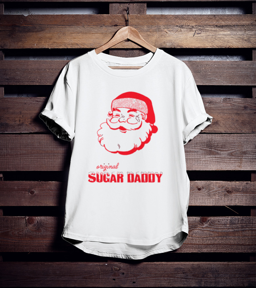Original Sugar Daddy Santa Christmas T-Shirt