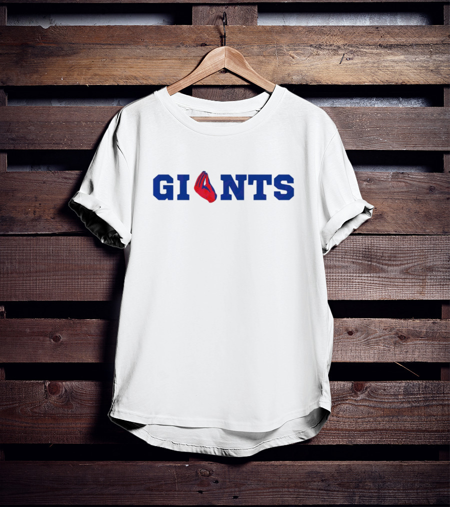 Tommy Devito Hand Gesture New York Giants NFL T-Shirt