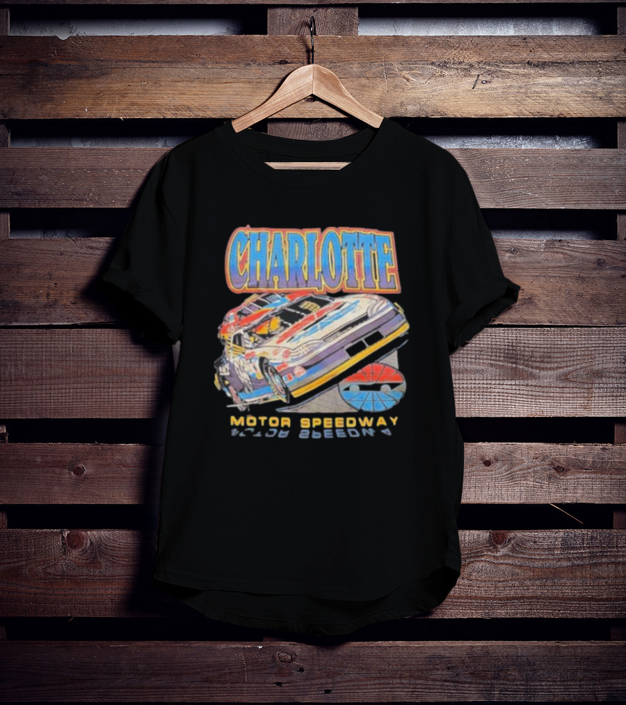 Charlotte Motor Speedway Racing Car T-Shirt