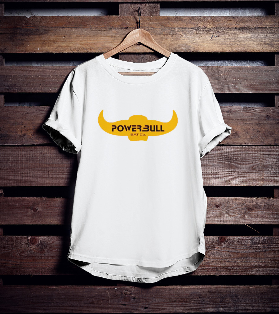 POWERBULL BAT CO Yellow Horns T-Shirt