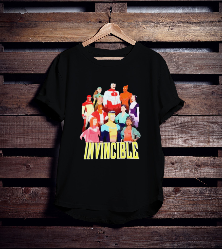 Invincible Characters Group Ensemble T-Shirt