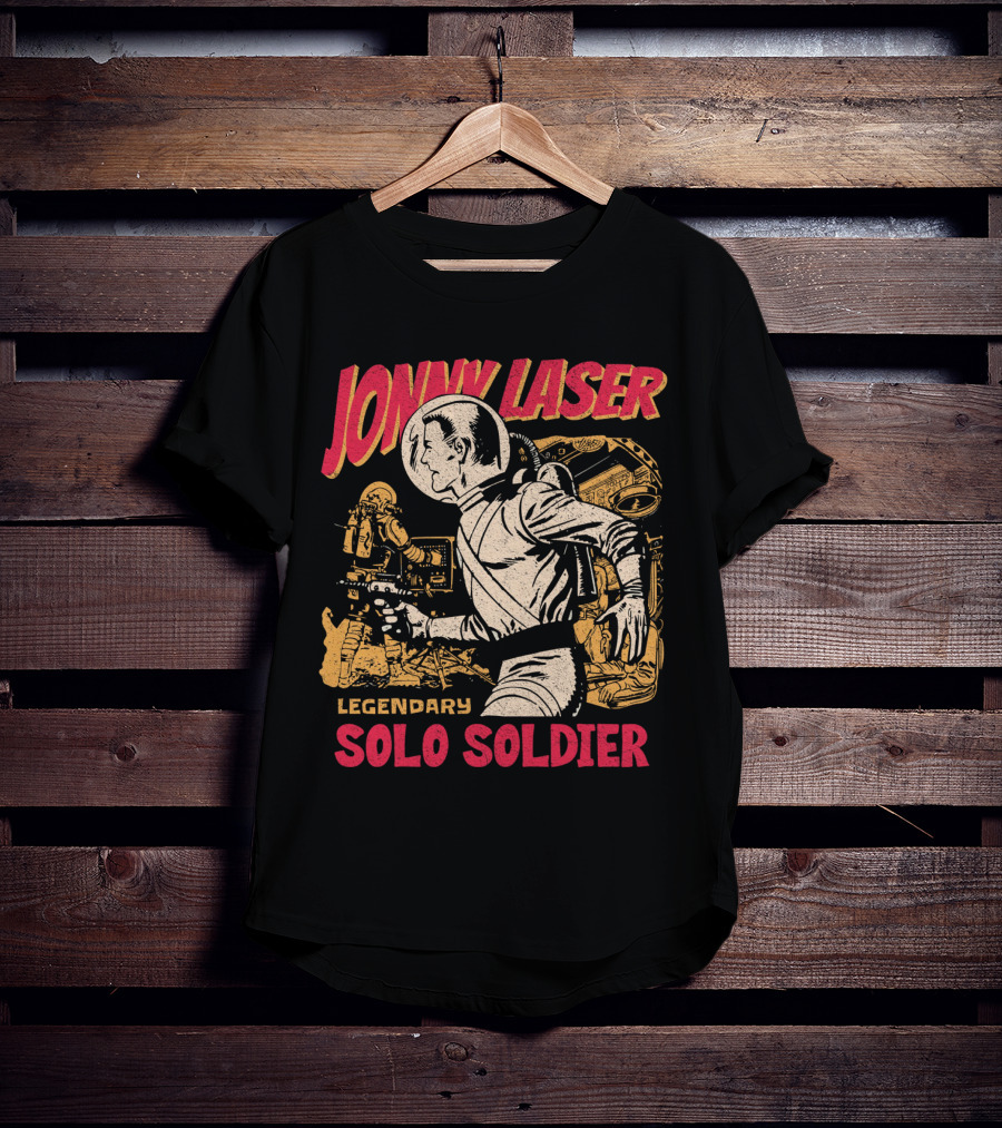 JONNY LASER LEGENDARY SOLO SOLDIER T-Shirt
