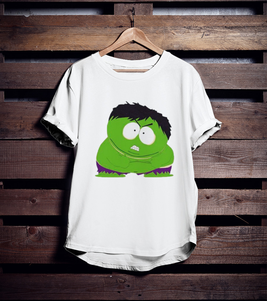 South Park Hulk Crossover Character Mashup T-Shirt