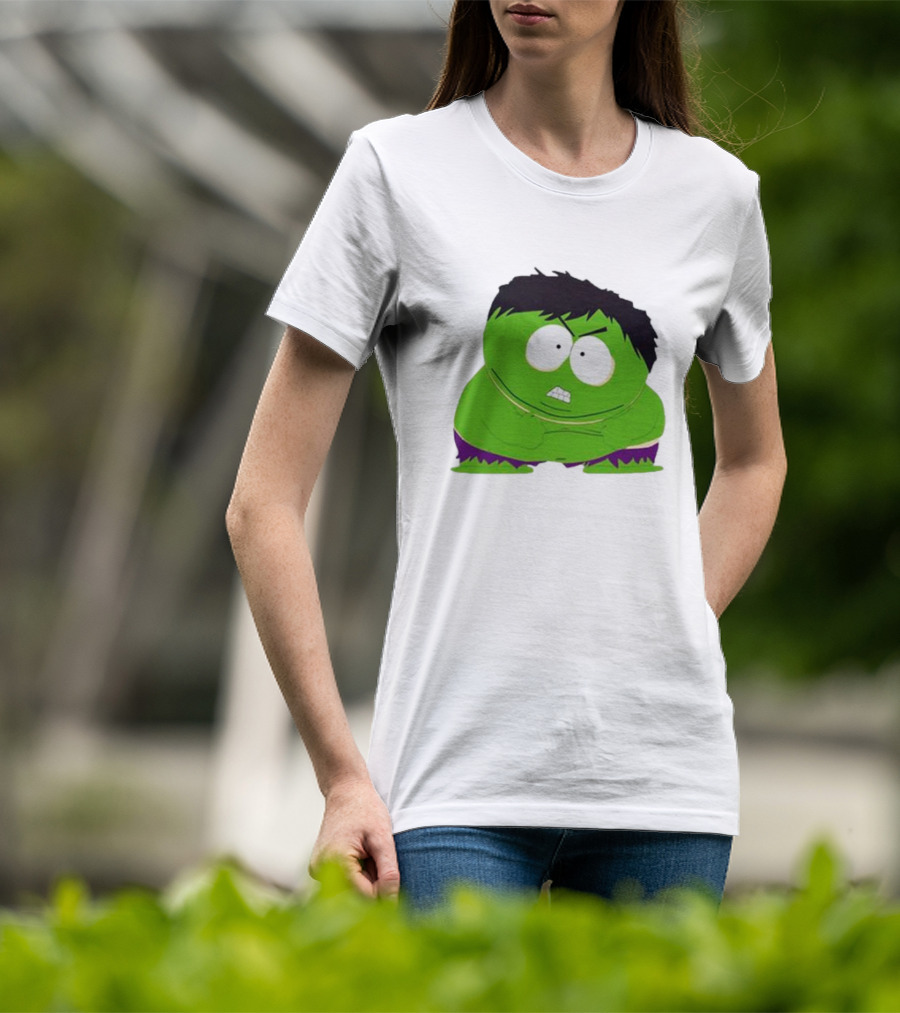 South Park Hulk Crossover Character Mashup T-Shirt