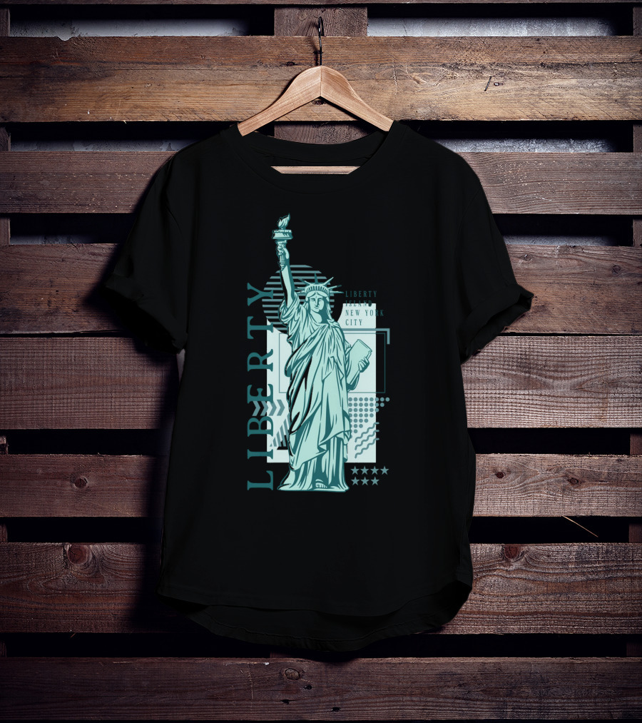 Liberty New York City Statue Of Liberty T-Shirt