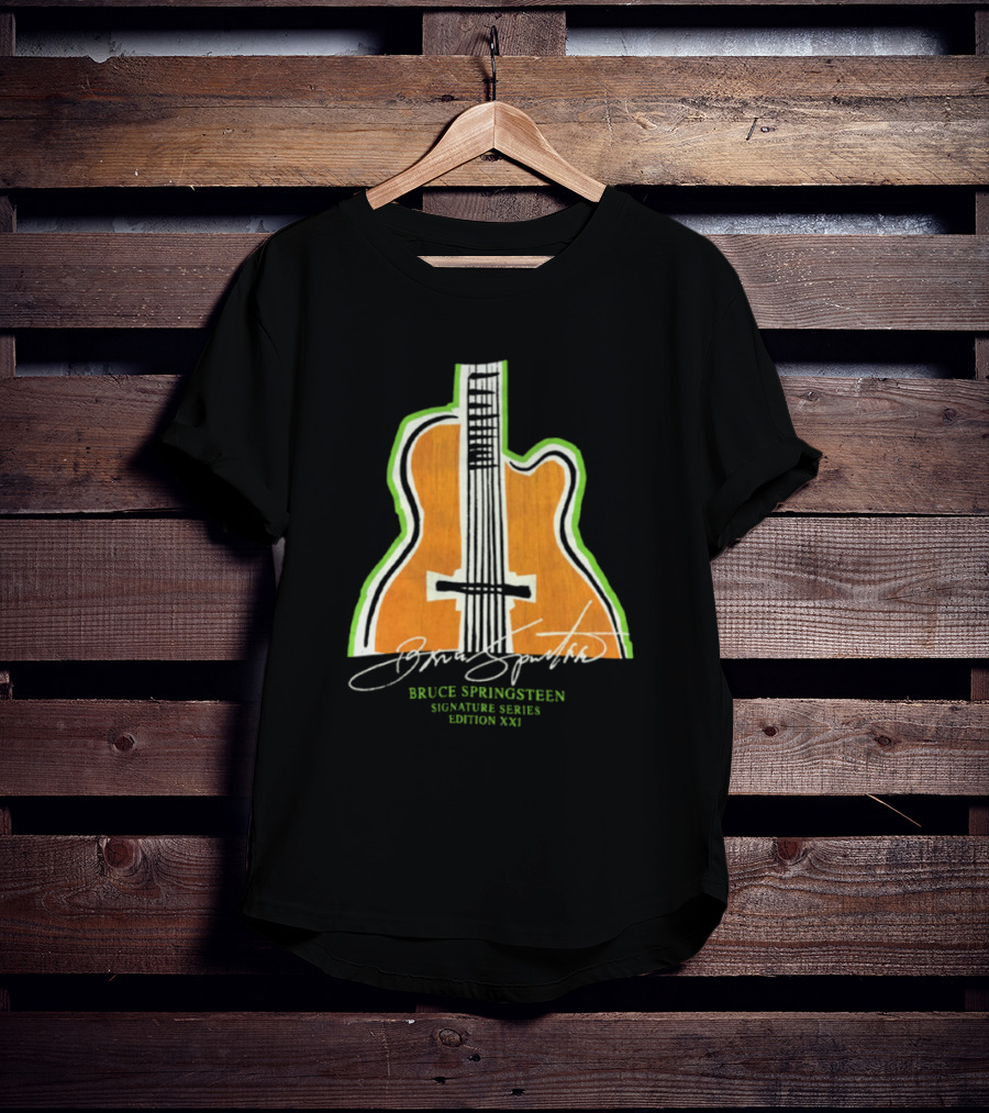 Bruce Springsteen Signature Series Edition XXI Guitar T-Shirt