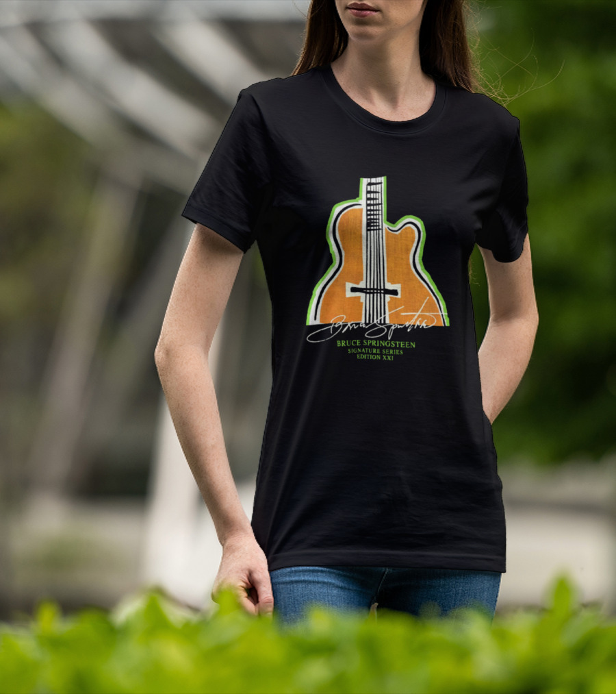 Bruce Springsteen Signature Series Edition XXI Guitar T-Shirt
