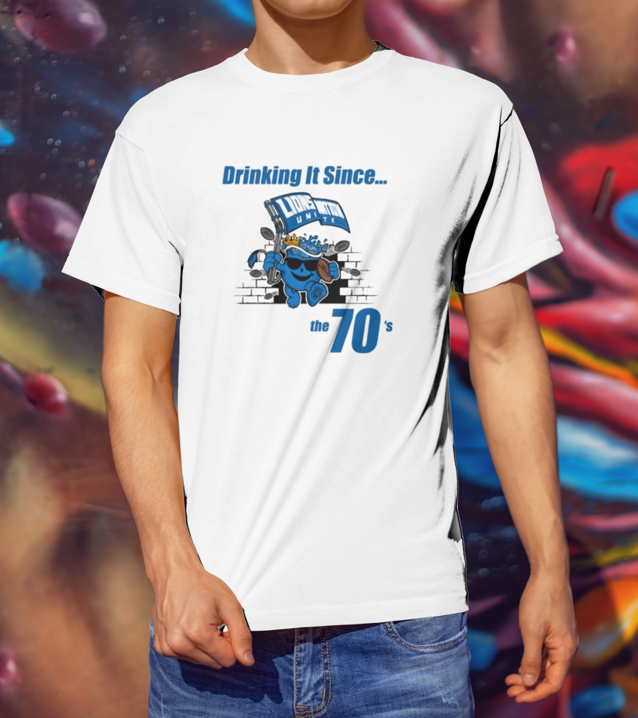 Drinking It Since The 70's Lions Unite T-Shirt