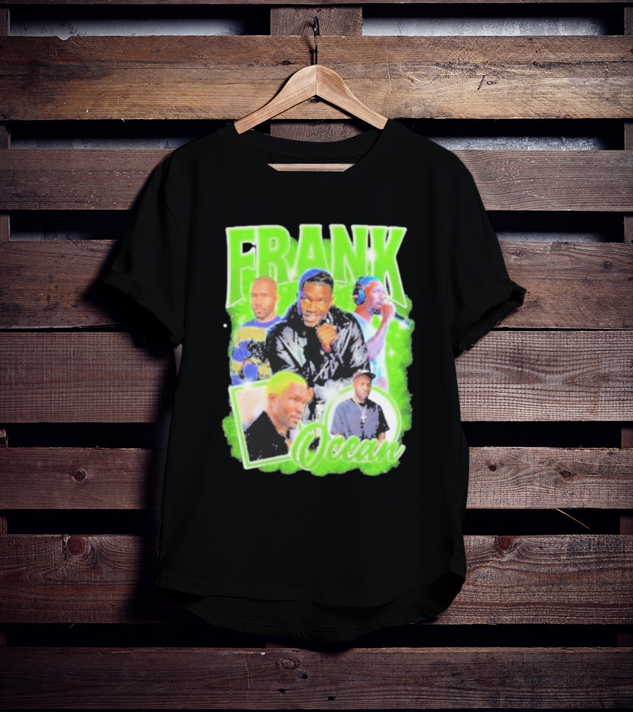 Frank Ocean Vintage Rap Music Collage T-Shirt
