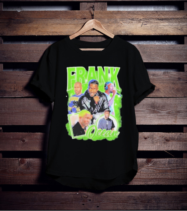 Frank Ocean Vintage Rap Music Collage T-Shirt