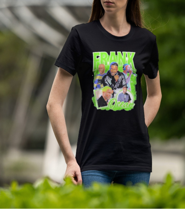 Frank Ocean Vintage Rap Music Collage T-Shirt