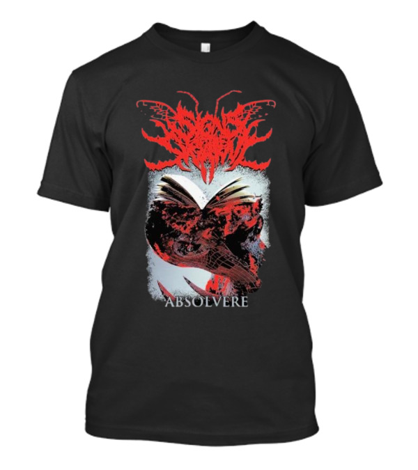 Absolvere Blood Red Insignia With Skull And Insect T-Shirt