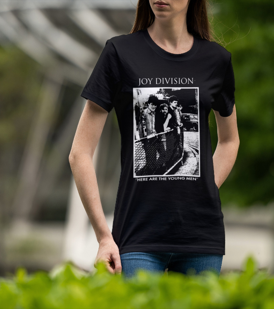 Joy Division Here Are The Young Men Vintage T-Shirt