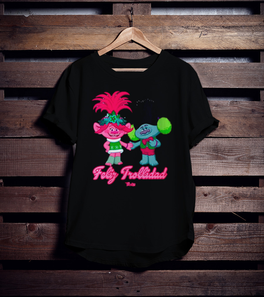 Feliz Trollidad Trolls Christmas T-Shirt