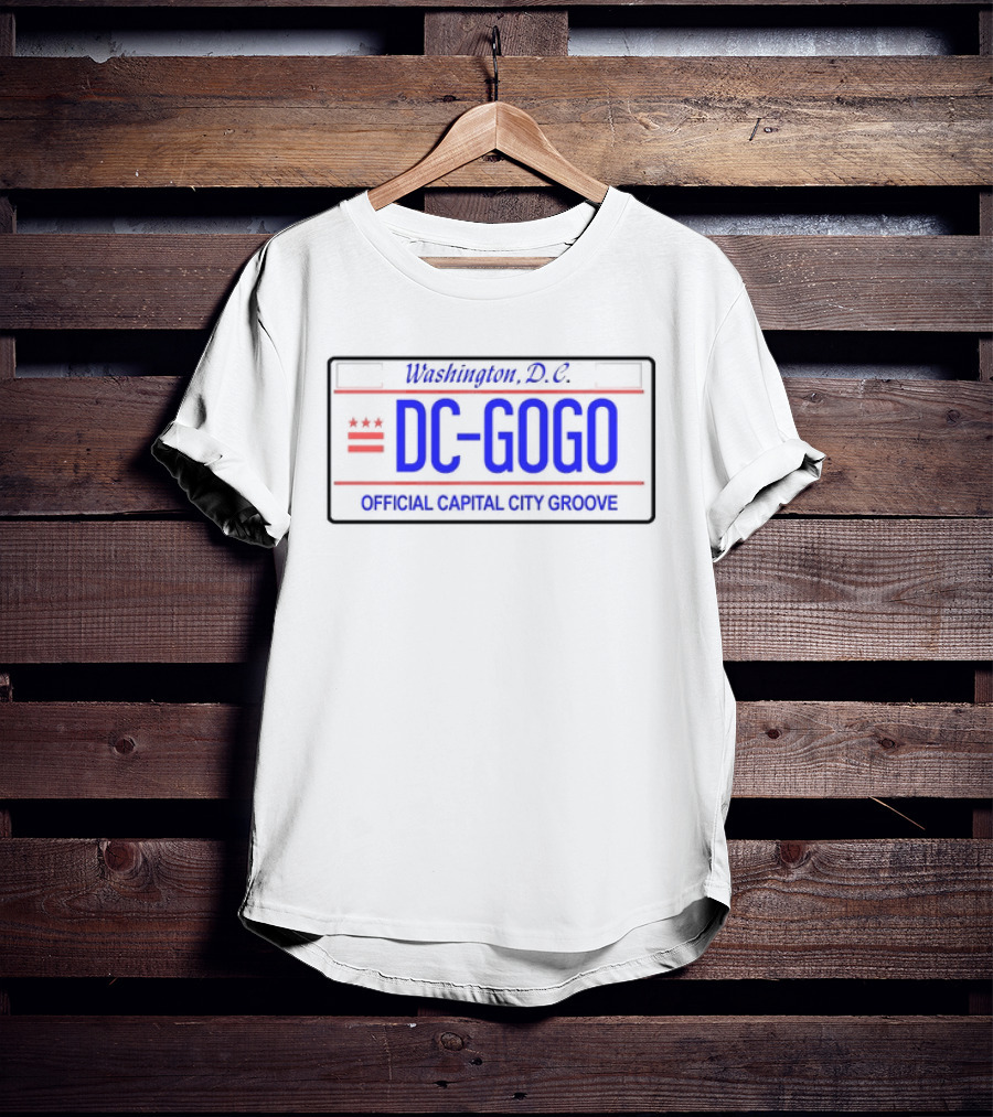 Washington D.C. DC-Gogo Official Capital City Groove T-Shirt