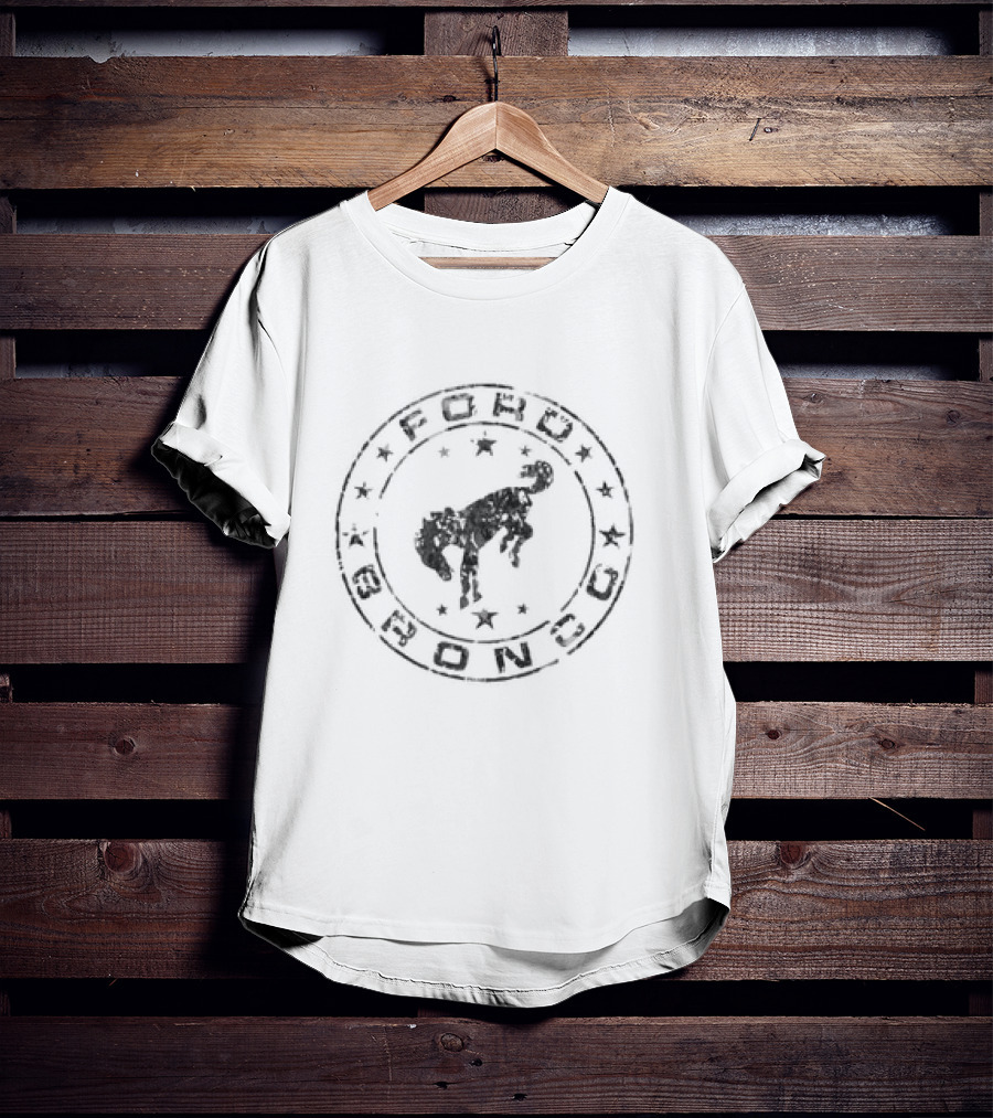 Ford Bronco Vintage Star Logo 3 T-Shirt