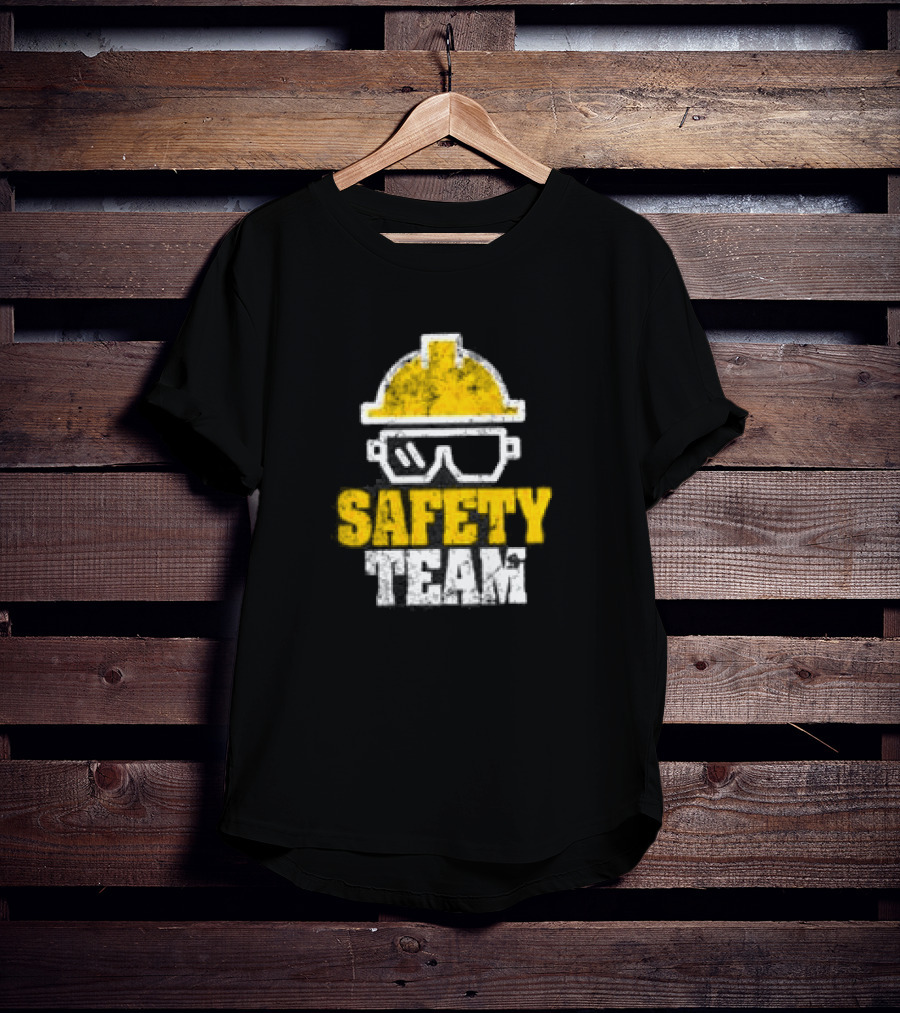 Safety Team Occupational Safety Officer OSHA HSE Hard Hat And Safety Glasses T-Shirt