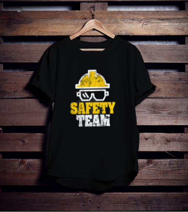 Safety Team Occupational Safety Officer OSHA HSE Hard Hat And Safety Glasses T-Shirt