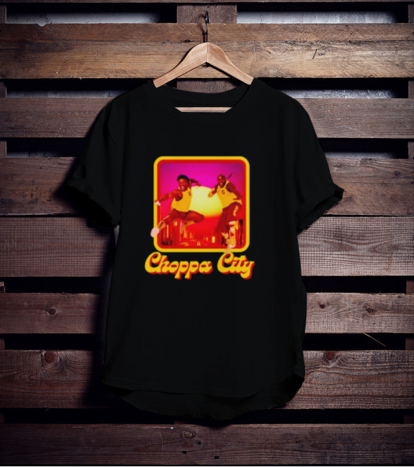 Choppa City Basketball Dynamic Action Scene T-Shirt