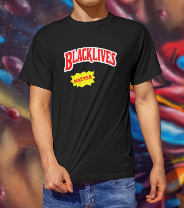 Black Lives Matter Backwoods Style Retro T-Shirt