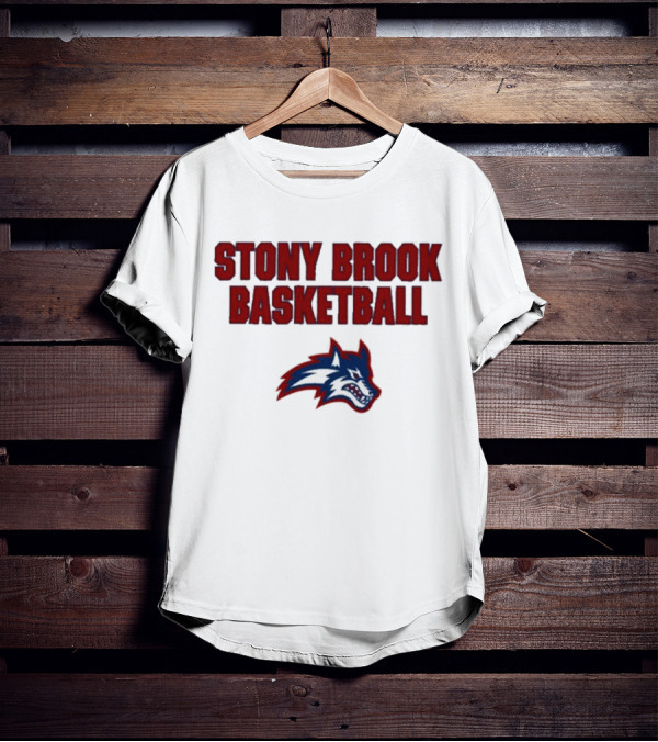 Stony Brook Basketball Seawolves Team T-Shirt