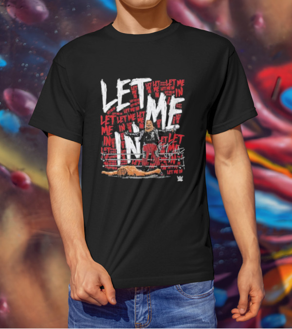 Bray Wyatt WWE Let Me In 500 Level Repeat T-Shirt