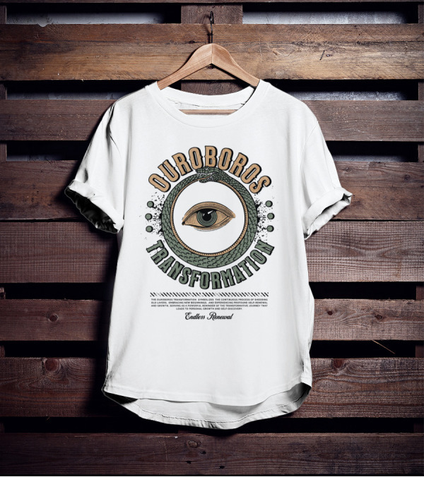 Ouroboros Transformation Endless Renewal T-Shirt