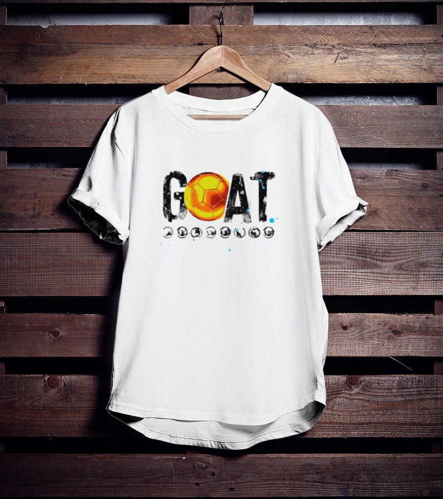 GOAT 8 Ballon D’Or El Mejor Del Mundo T-Shirt