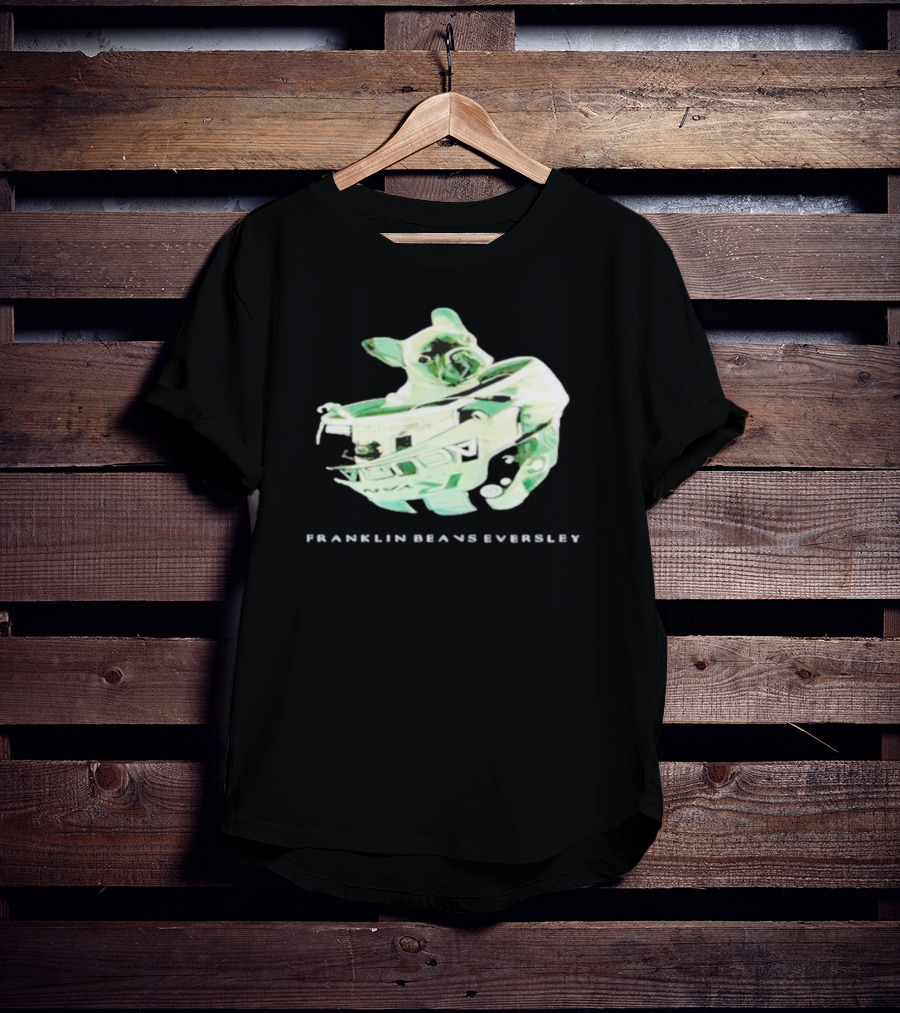 Franklin Beans Eversley Bulldog In Hockey Helmet T-Shirt