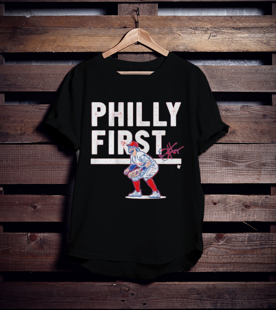 Bryce Harper Philly First Baseball Player T-Shirt